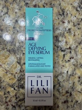 Dr. Lili Fan Probiotic Age-Defying Eye Serum NEW IN BOX 15ml/0.5oz